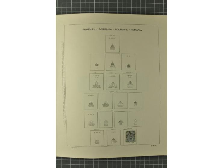 1858/1971, sehr inhaltsreiche und hochinteressante Sammlung mit etlichen besseren Werten, dabei Mi.-Nr. 5Iy,  6ay im waagerec