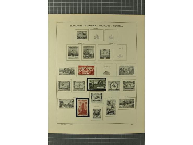 1858/1971, sehr inhaltsreiche und hochinteressante Sammlung mit etlichen besseren Werten, dabei Mi.-Nr. 5Iy,  6ay im waagerec