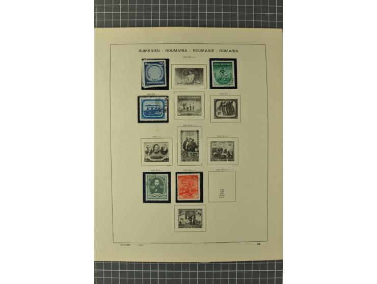 1858/1971, sehr inhaltsreiche und hochinteressante Sammlung mit etlichen besseren Werten, dabei Mi.-Nr. 5Iy,  6ay im waagerec