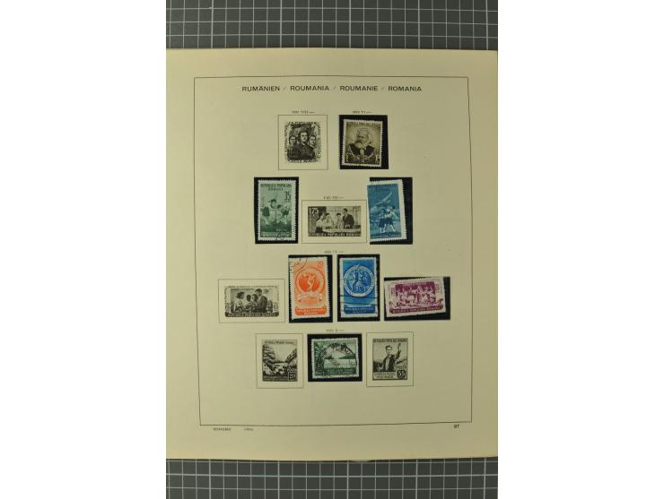 1858/1971, sehr inhaltsreiche und hochinteressante Sammlung mit etlichen besseren Werten, dabei Mi.-Nr. 5Iy,  6ay im waagerec
