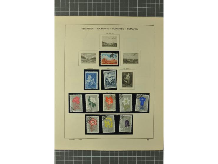 1858/1971, sehr inhaltsreiche und hochinteressante Sammlung mit etlichen besseren Werten, dabei Mi.-Nr. 5Iy,  6ay im waagerec