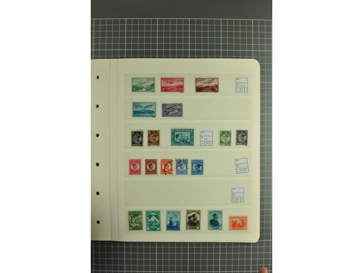 1872/1985, postfrische, ungebrauchte und gestempelte, reichhaltige Sammlung mit guten Sätzen und Blocks