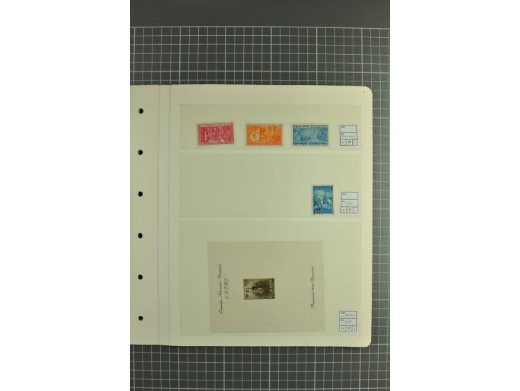 1872/1985, postfrische, ungebrauchte und gestempelte, reichhaltige Sammlung mit guten Sätzen und Blocks