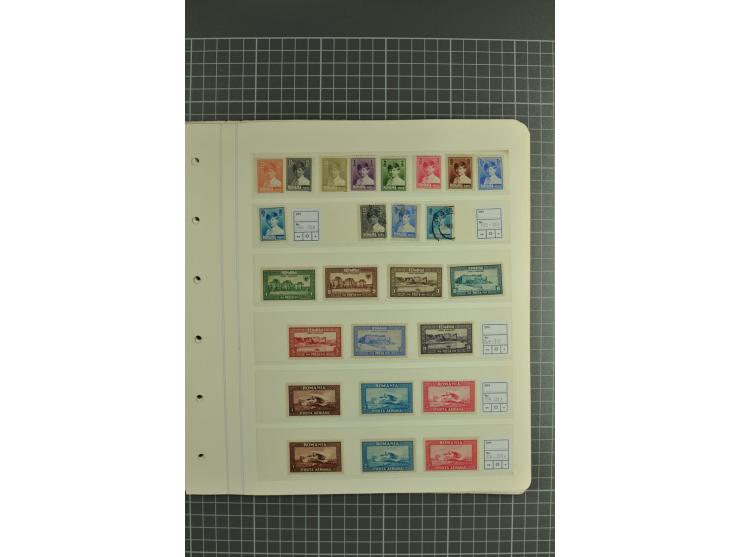 1872/1985, postfrische, ungebrauchte und gestempelte, reichhaltige Sammlung mit guten Sätzen und Blocks