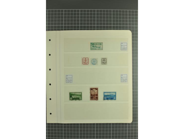 1872/1985, postfrische, ungebrauchte und gestempelte, reichhaltige Sammlung mit guten Sätzen und Blocks