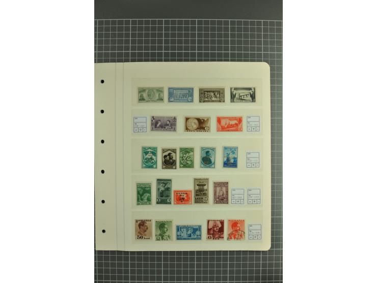 1872/1985, postfrische, ungebrauchte und gestempelte, reichhaltige Sammlung mit guten Sätzen und Blocks