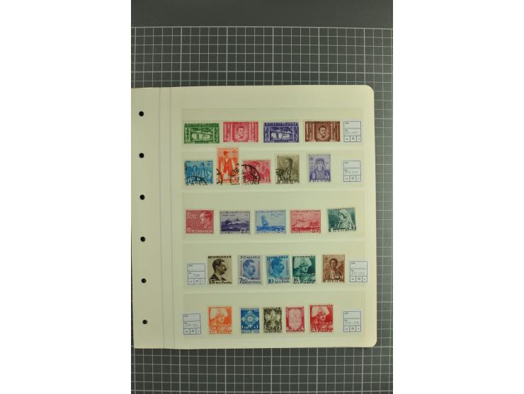 1872/1985, postfrische, ungebrauchte und gestempelte, reichhaltige Sammlung mit guten Sätzen und Blocks