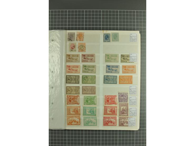 1872/1985, postfrische, ungebrauchte und gestempelte, reichhaltige Sammlung mit guten Sätzen und Blocks