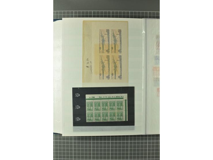 1857/1955, sehr schöne ungebrauchte und gestempelte Sammlung fast nur besserer Werte mit Mi.-Nr. 1(7) und 38-39 gestempelt, a
