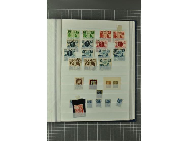 1857/1955, sehr schöne ungebrauchte und gestempelte Sammlung fast nur besserer Werte mit Mi.-Nr. 1(7) und 38-39 gestempelt, a