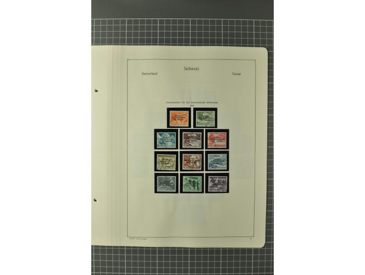 1843/1960 (ca.), postfrische, ungebrauchte und gestempelte Sammlung, dabei bessere klassische Werte, Pax, schöner Teil Ämter,