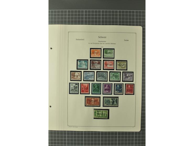 1843/1960 (ca.), postfrische, ungebrauchte und gestempelte Sammlung, dabei bessere klassische Werte, Pax, schöner Teil Ämter,