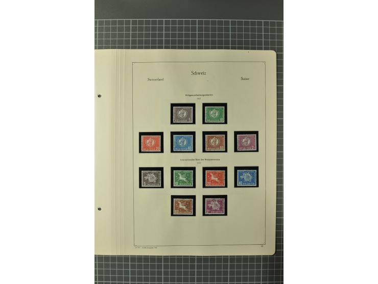 1843/1960 (ca.), postfrische, ungebrauchte und gestempelte Sammlung, dabei bessere klassische Werte, Pax, schöner Teil Ämter,