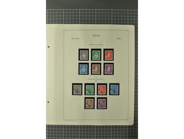 1843/1960 (ca.), postfrische, ungebrauchte und gestempelte Sammlung, dabei bessere klassische Werte, Pax, schöner Teil Ämter,