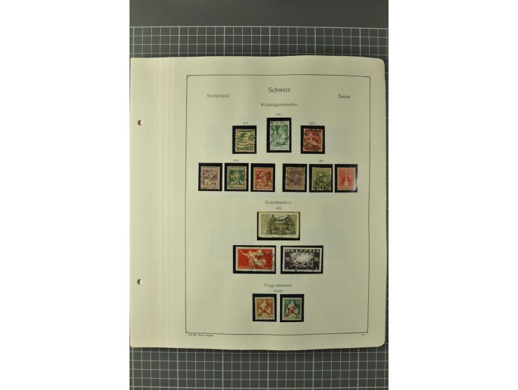 1843/1960 (ca.), postfrische, ungebrauchte und gestempelte Sammlung, dabei bessere klassische Werte, Pax, schöner Teil Ämter,