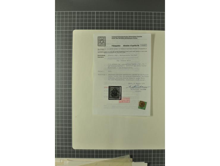 1843/1960 (ca.), postfrische, ungebrauchte und gestempelte Sammlung, dabei bessere klassische Werte, Pax, schöner Teil Ämter,