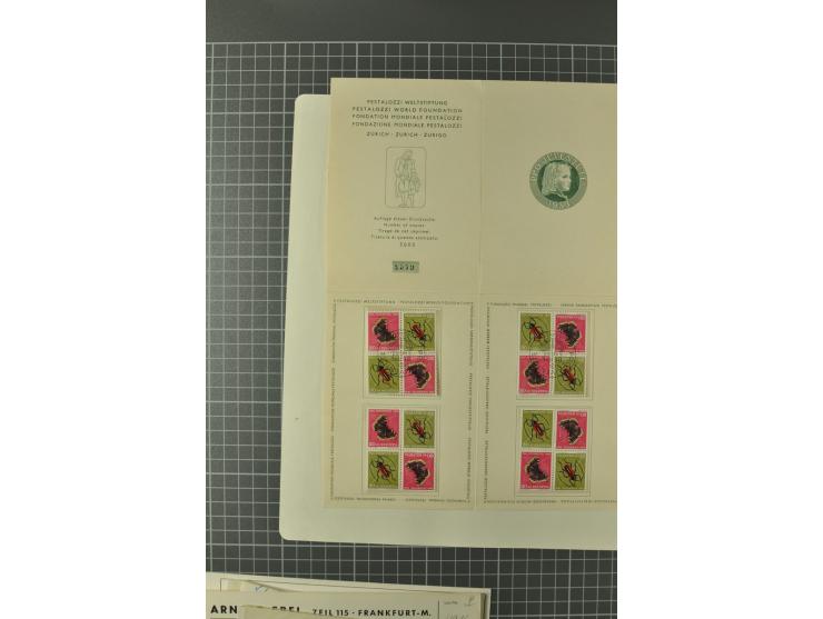 1843/1960 (ca.), postfrische, ungebrauchte und gestempelte Sammlung, dabei bessere klassische Werte, Pax, schöner Teil Ämter,