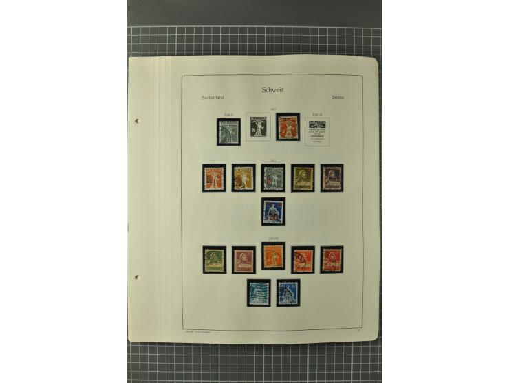 1843/1960 (ca.), postfrische, ungebrauchte und gestempelte Sammlung, dabei bessere klassische Werte, Pax, schöner Teil Ämter,