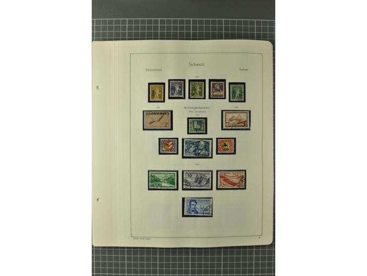 1843/1960 (ca.), postfrische, ungebrauchte und gestempelte Sammlung, dabei bessere klassische Werte, Pax, schöner Teil Ämter,