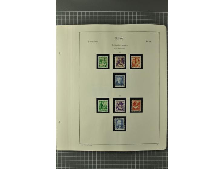 1843/1960 (ca.), postfrische, ungebrauchte und gestempelte Sammlung, dabei bessere klassische Werte, Pax, schöner Teil Ämter,