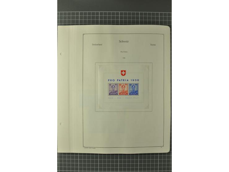 1843/1960 (ca.), postfrische, ungebrauchte und gestempelte Sammlung, dabei bessere klassische Werte, Pax, schöner Teil Ämter,