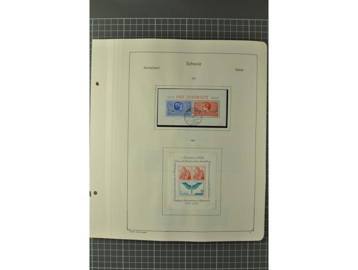 1843/1960 (ca.), postfrische, ungebrauchte und gestempelte Sammlung, dabei bessere klassische Werte, Pax, schöner Teil Ämter,