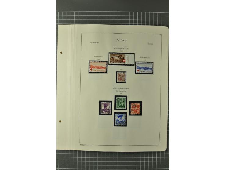 1843/1960 (ca.), postfrische, ungebrauchte und gestempelte Sammlung, dabei bessere klassische Werte, Pax, schöner Teil Ämter,