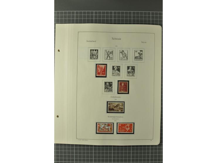 1843/1960 (ca.), postfrische, ungebrauchte und gestempelte Sammlung, dabei bessere klassische Werte, Pax, schöner Teil Ämter,