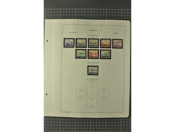 1843/1960 (ca.), postfrische, ungebrauchte und gestempelte Sammlung, dabei bessere klassische Werte, Pax, schöner Teil Ämter,