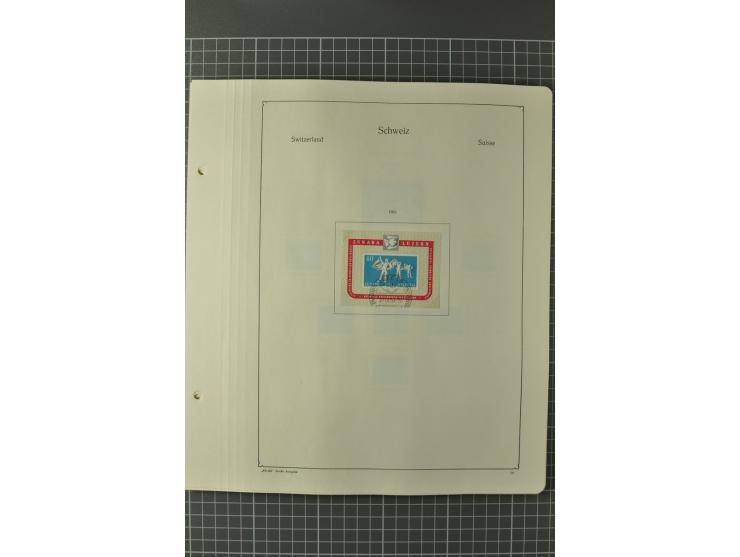 1843/1960 (ca.), postfrische, ungebrauchte und gestempelte Sammlung, dabei bessere klassische Werte, Pax, schöner Teil Ämter,