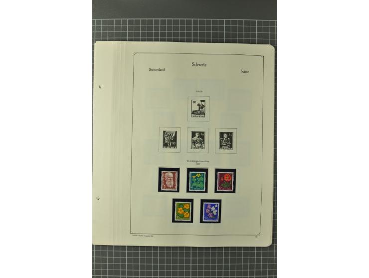 1843/1960 (ca.), postfrische, ungebrauchte und gestempelte Sammlung, dabei bessere klassische Werte, Pax, schöner Teil Ämter,