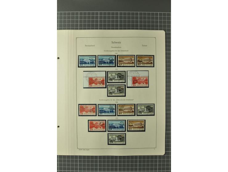 1843/1960 (ca.), postfrische, ungebrauchte und gestempelte Sammlung, dabei bessere klassische Werte, Pax, schöner Teil Ämter,