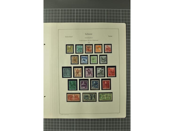 1843/1960 (ca.), postfrische, ungebrauchte und gestempelte Sammlung, dabei bessere klassische Werte, Pax, schöner Teil Ämter,