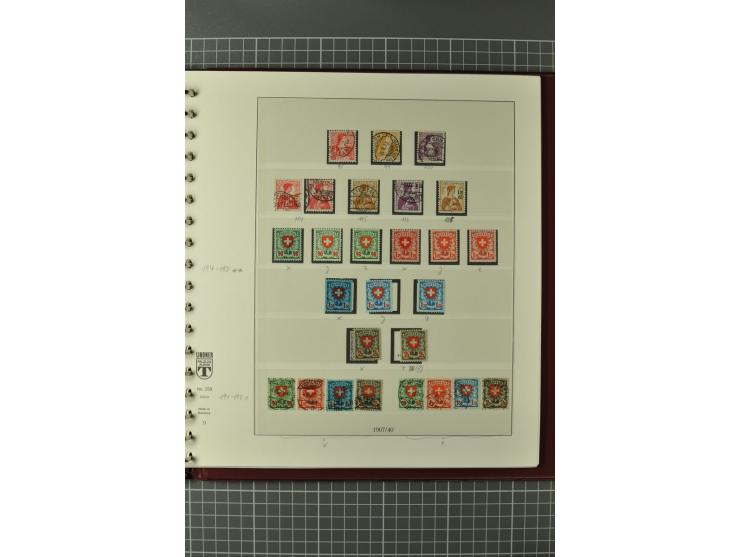 1849/1991, postfrische, ungebrauchte und gestempelte Sammlung mit u.a. Mi.-Nr. 2a, 5IIb, 7I, 7II (2), 9II (Paar), 10, 11, 18,