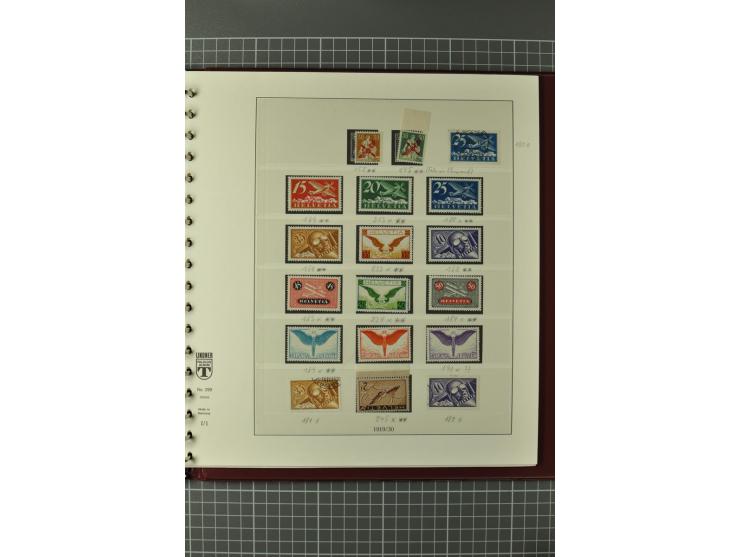 1849/1991, postfrische, ungebrauchte und gestempelte Sammlung mit u.a. Mi.-Nr. 2a, 5IIb, 7I, 7II (2), 9II (Paar), 10, 11, 18,