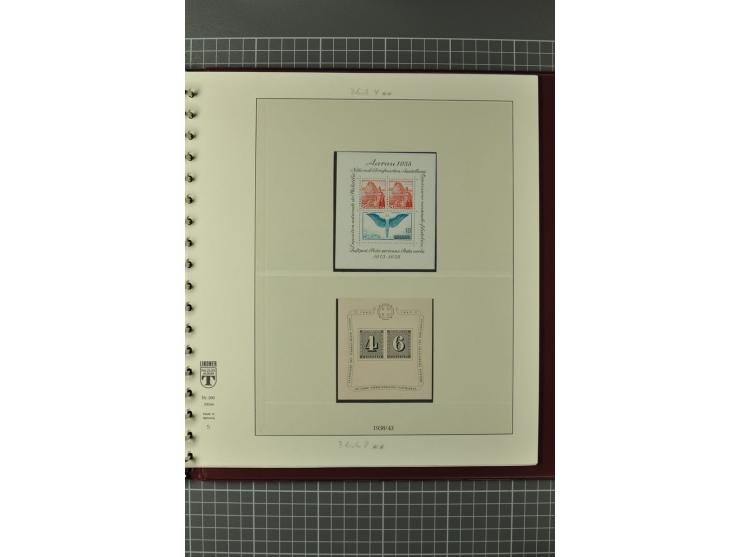 1849/1991, postfrische, ungebrauchte und gestempelte Sammlung mit u.a. Mi.-Nr. 2a, 5IIb, 7I, 7II (2), 9II (Paar), 10, 11, 18,