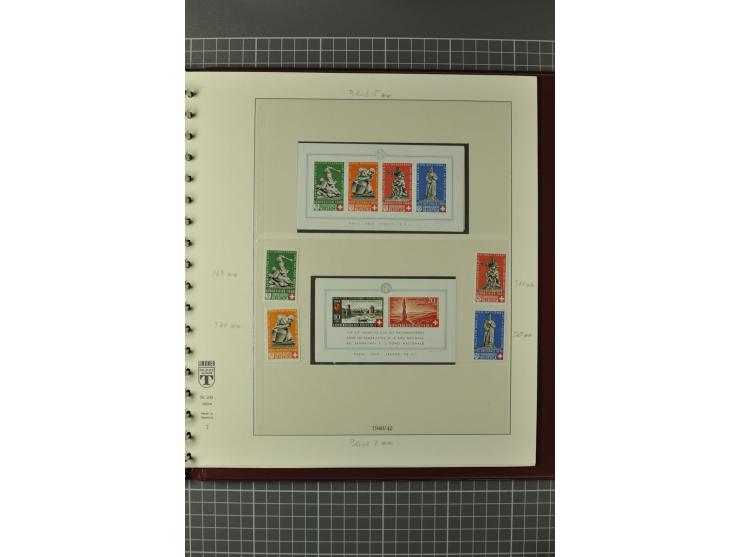 1849/1991, postfrische, ungebrauchte und gestempelte Sammlung mit u.a. Mi.-Nr. 2a, 5IIb, 7I, 7II (2), 9II (Paar), 10, 11, 18,