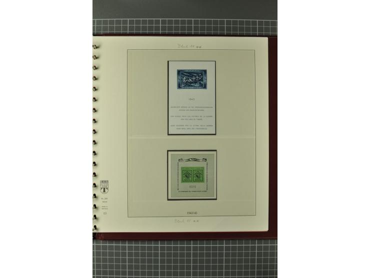 1849/1991, postfrische, ungebrauchte und gestempelte Sammlung mit u.a. Mi.-Nr. 2a, 5IIb, 7I, 7II (2), 9II (Paar), 10, 11, 18,