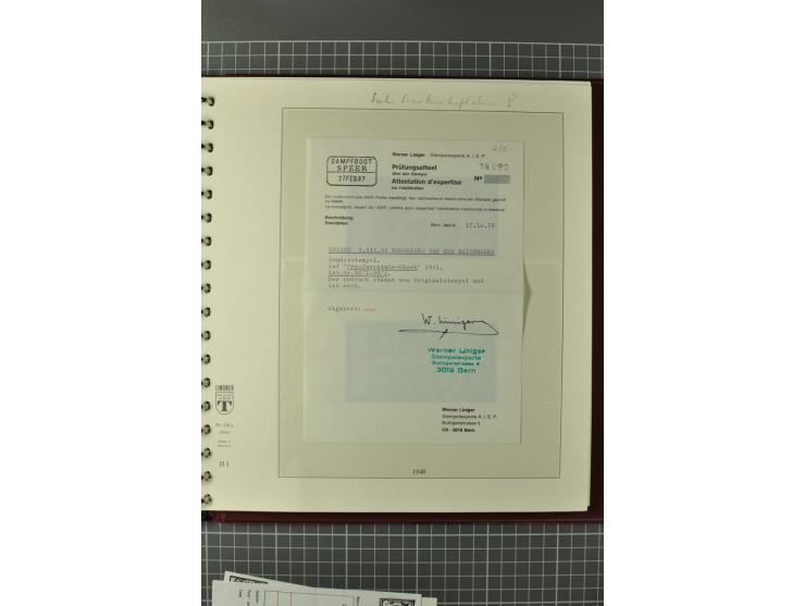 1849/1991, postfrische, ungebrauchte und gestempelte Sammlung mit u.a. Mi.-Nr. 2a, 5IIb, 7I, 7II (2), 9II (Paar), 10, 11, 18,