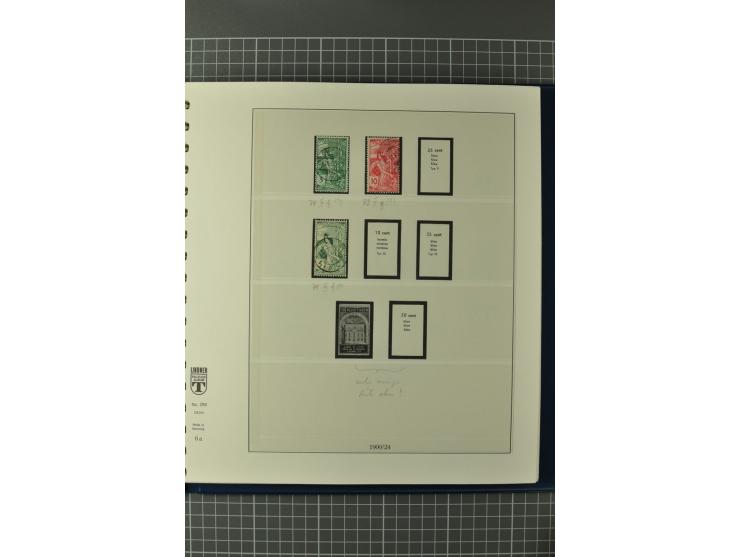 1849/1991, postfrische, ungebrauchte und gestempelte Sammlung mit u.a. Mi.-Nr. 2a, 5IIb, 7I, 7II (2), 9II (Paar), 10, 11, 18,