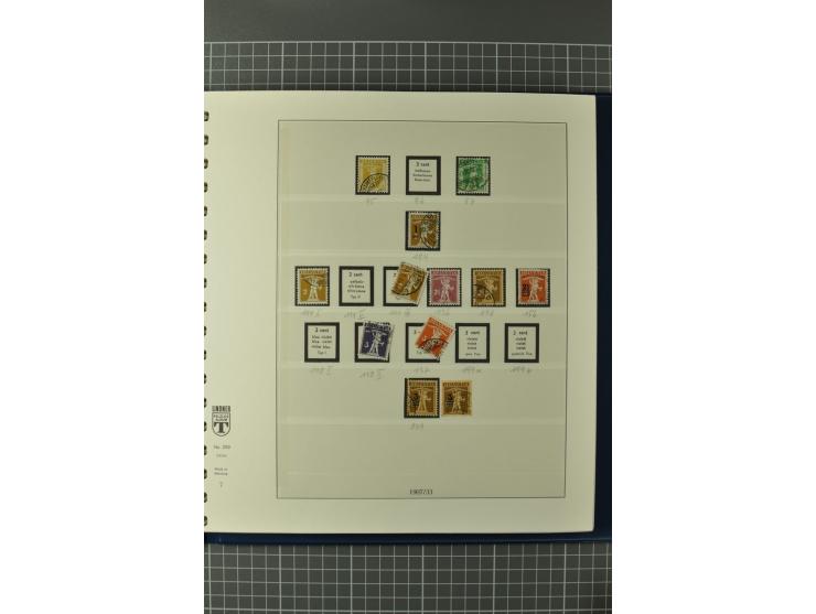 1849/1991, postfrische, ungebrauchte und gestempelte Sammlung mit u.a. Mi.-Nr. 2a, 5IIb, 7I, 7II (2), 9II (Paar), 10, 11, 18,