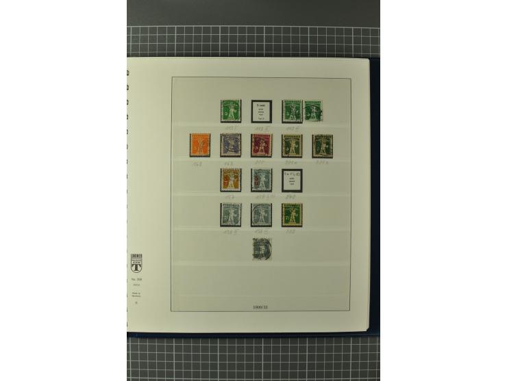 1849/1991, postfrische, ungebrauchte und gestempelte Sammlung mit u.a. Mi.-Nr. 2a, 5IIb, 7I, 7II (2), 9II (Paar), 10, 11, 18,
