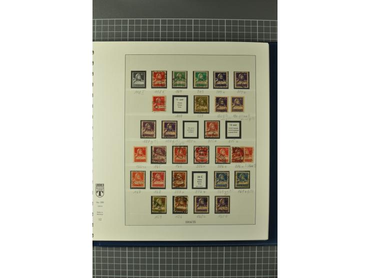 1849/1991, postfrische, ungebrauchte und gestempelte Sammlung mit u.a. Mi.-Nr. 2a, 5IIb, 7I, 7II (2), 9II (Paar), 10, 11, 18,