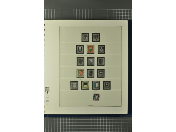 1849/1991, postfrische, ungebrauchte und gestempelte Sammlung mit u.a. Mi.-Nr. 2a, 5IIb, 7I, 7II (2), 9II (Paar), 10, 11, 18,