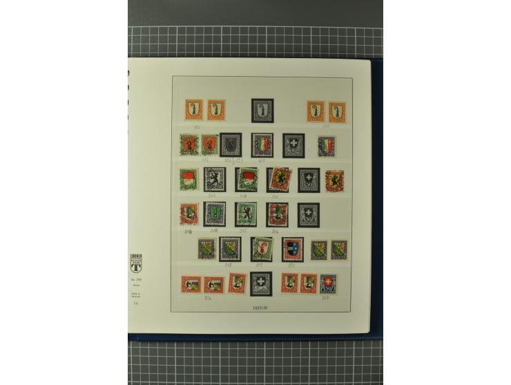 1849/1991, postfrische, ungebrauchte und gestempelte Sammlung mit u.a. Mi.-Nr. 2a, 5IIb, 7I, 7II (2), 9II (Paar), 10, 11, 18,