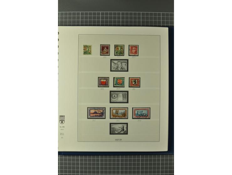 1849/1991, postfrische, ungebrauchte und gestempelte Sammlung mit u.a. Mi.-Nr. 2a, 5IIb, 7I, 7II (2), 9II (Paar), 10, 11, 18,