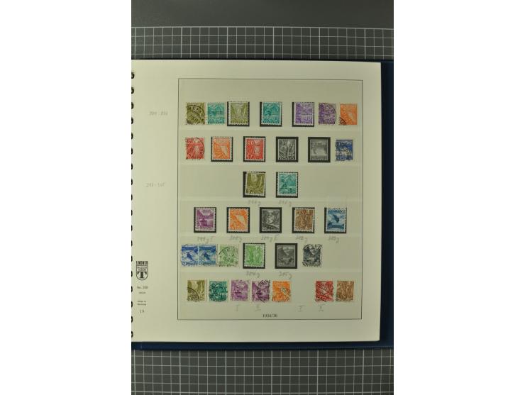 1849/1991, postfrische, ungebrauchte und gestempelte Sammlung mit u.a. Mi.-Nr. 2a, 5IIb, 7I, 7II (2), 9II (Paar), 10, 11, 18,