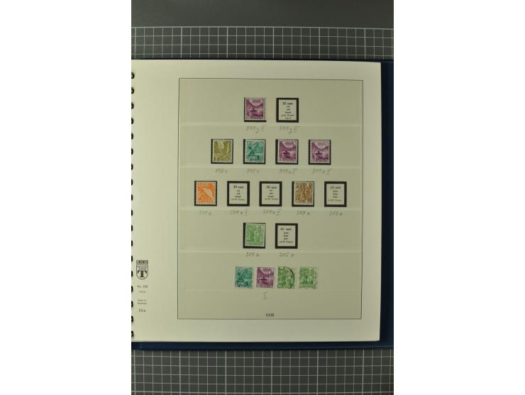 1849/1991, postfrische, ungebrauchte und gestempelte Sammlung mit u.a. Mi.-Nr. 2a, 5IIb, 7I, 7II (2), 9II (Paar), 10, 11, 18,