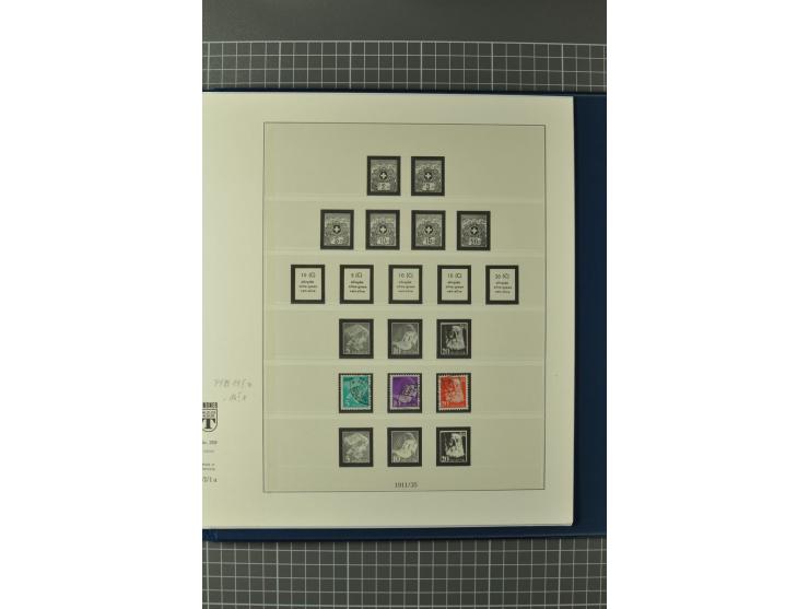 1849/1991, postfrische, ungebrauchte und gestempelte Sammlung mit u.a. Mi.-Nr. 2a, 5IIb, 7I, 7II (2), 9II (Paar), 10, 11, 18,