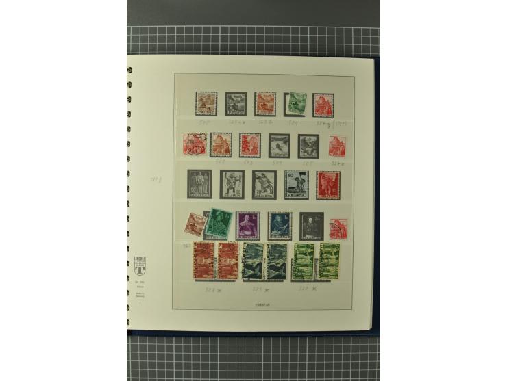 1849/1991, postfrische, ungebrauchte und gestempelte Sammlung mit u.a. Mi.-Nr. 2a, 5IIb, 7I, 7II (2), 9II (Paar), 10, 11, 18,